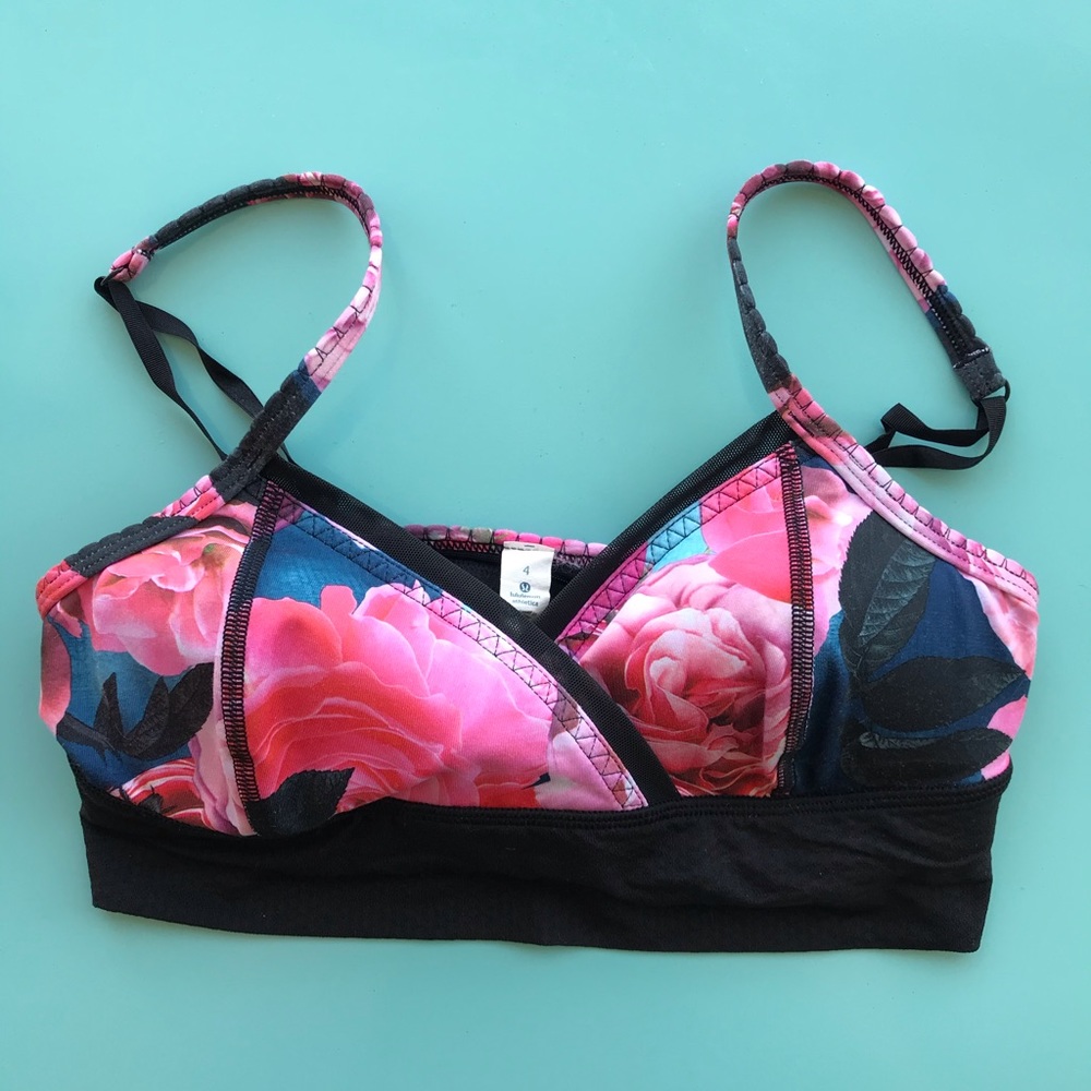 Lululemon Secret Garden Sports Bra